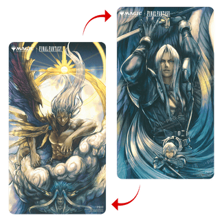 Magic: The Gathering®—FINAL FANTASY™ Sephiroth, Fabled SOLDIER / Sephiroth, One-Winged Angel Double-Sided Playmat