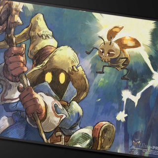 Magic: The Gathering®—FINAL FANTASY™ Vivi Ornitier Black Stitched Playmat