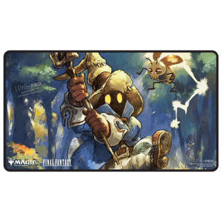 Magic: The Gathering®—FINAL FANTASY™ Vivi Ornitier Black Stitched Playmat