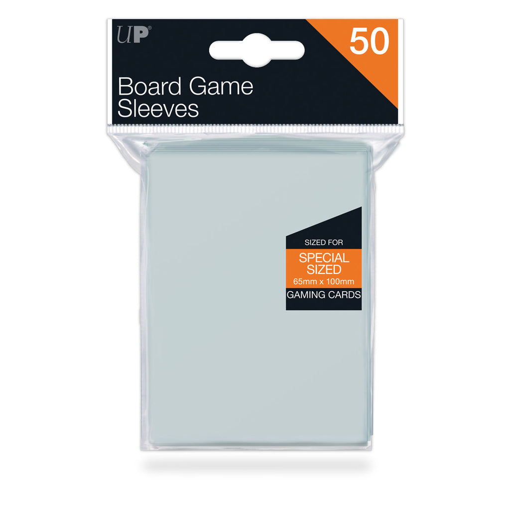 特別サイズボードゲーム用スリーブ（50枚入り）65mm x 100mmカード用 