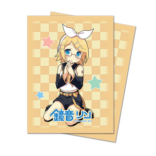 鏡峰凛 メガネ スタンダードデッキプロテクタースリーブ (50ct) 初音ミク用
