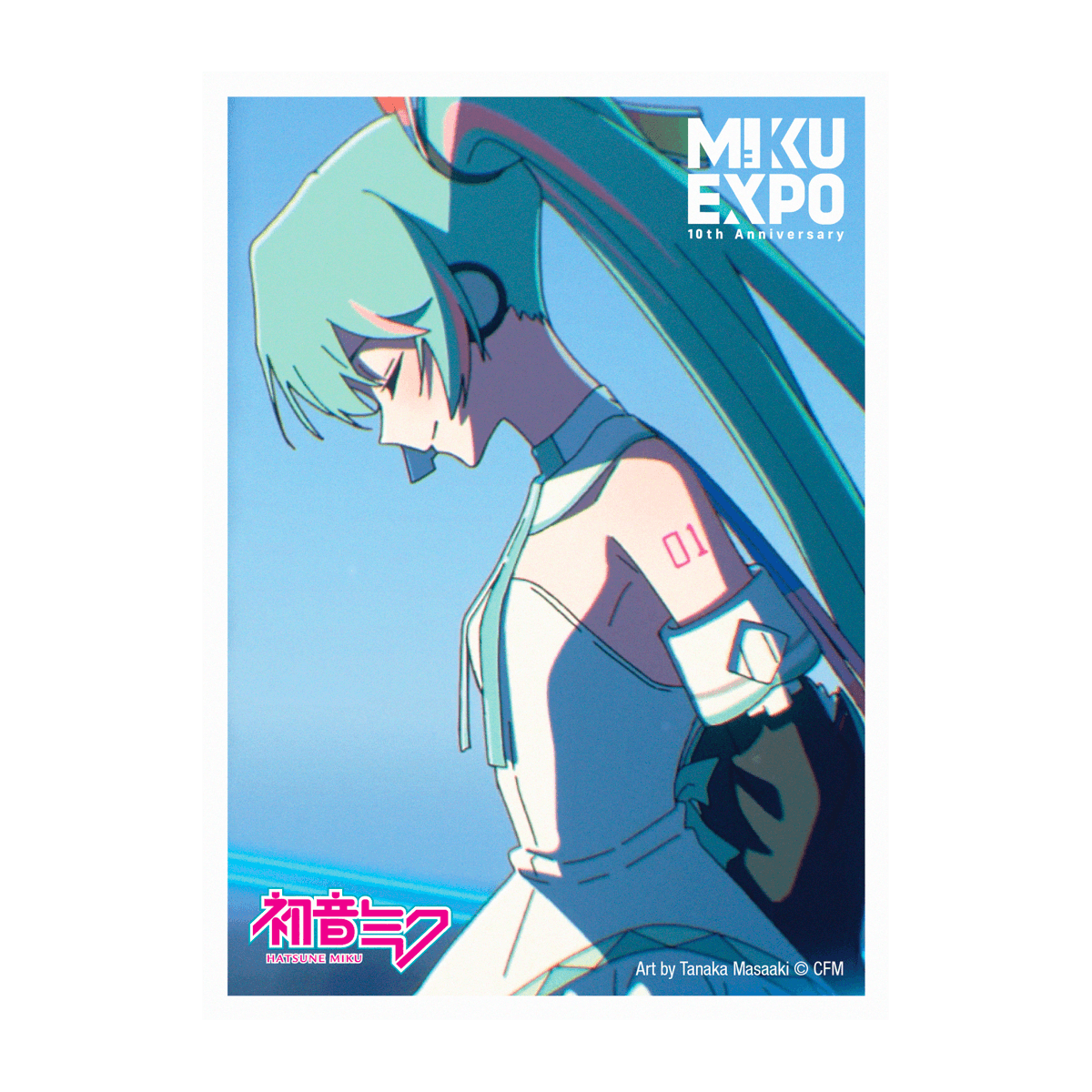 初音ミク MIKU EXPO 10周年記念 パティエンスデッキ プロテクター 初音ミク MIKU EXPO 10周年記念 パティエンスデッキ プロテクター