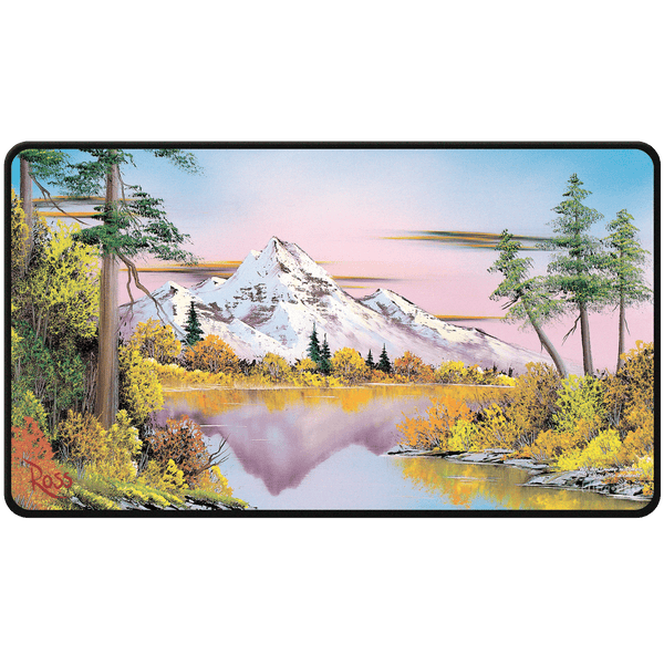 ボブ ロス マイティ マウンテン レイク ブラック ステッチ プレイ