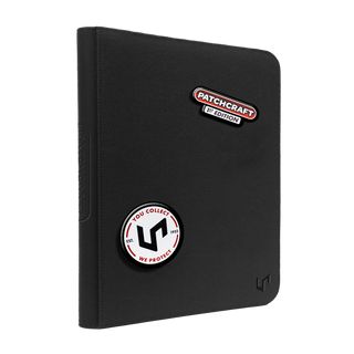 PATCHCRAFT™ ジッパー付き9ポケット PRO-BINDER® ブラック