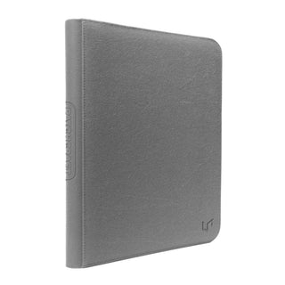 PATCHCRAFT™ ジッパー付き9ポケット PRO-BINDER® グレー