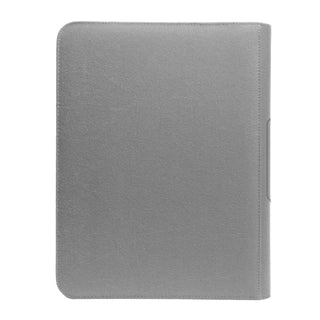 PATCHCRAFT™ ジッパー付き9ポケット PRO-BINDER® グレー