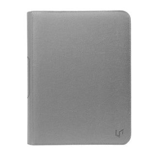 PATCHCRAFT™ ジッパー付き9ポケット PRO-BINDER® グレー