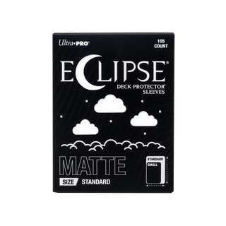 ECLIPSE® マット スタンダードサイズ DECK PROTECTOR® スリーブ：アークティックホワイト - 105枚入り