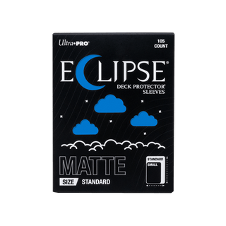 ECLIPSE® マット スタンダードサイズ DECK PROTECTOR® スリーブ：パシフィックブルー - 105枚入り