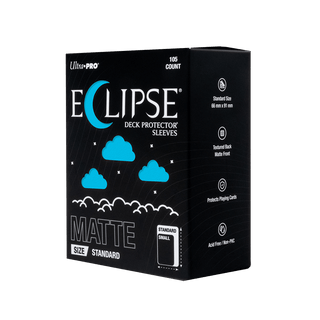 ECLIPSE® マット スタンダードサイズ DECK PROTECTOR® スリーブ：スカイブルー - 105枚入り