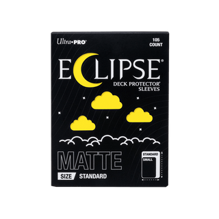 ECLIPSE® マット スタンダードサイズ DECK PROTECTOR® スリーブ：レモンイエロー - 105枚入り