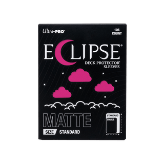 ECLIPSE® マット スタンダードサイズ DECK PROTECTOR® スリーブ：ホットピンク - 105枚入り