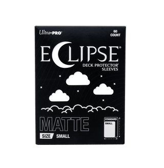 ECLIPSE® マット スモールサイズ DECK PROTECTOR® スリーブ：アークティックホワイト - 60枚入り