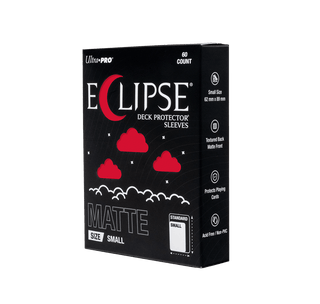 ECLIPSE® マット スモールサイズ DECK PROTECTOR® スリーブ：アップルレッド - 60枚入り