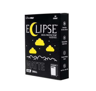ECLIPSE® マット スモールサイズ DECK PROTECTOR® スリーブ：レモンイエロー - 60枚入り