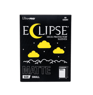 ECLIPSE® マット スモールサイズ DECK PROTECTOR® スリーブ：レモンイエロー - 60枚入り