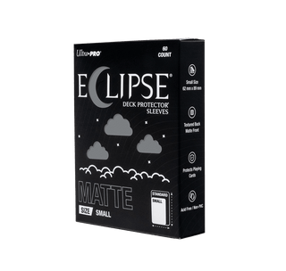 ECLIPSE® マット スモールサイズ DECK PROTECTOR® スリーブ：スモークグレー - 60枚入り