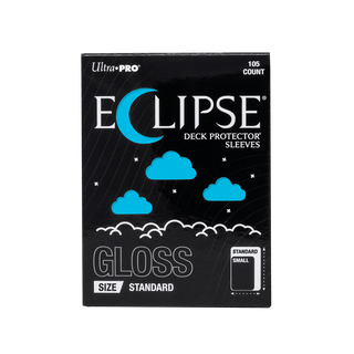 ECLIPSE® グロス スタンダードサイズ DECK PROTECTOR® スリーブ：スカイブルー - 105枚入り