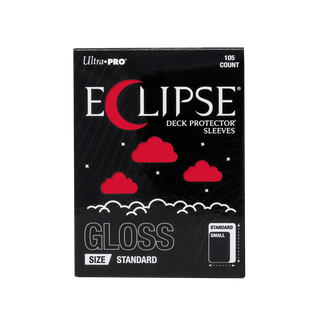 ECLIPSE® グロス スタンダードサイズ DECK PROTECTOR® スリーブ：アップルレッド - 105枚入り