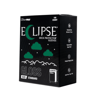 ECLIPSE® グロス スタンダードサイズ DECK PROTECTOR® スリーブ：フォレストグリーン - 105枚入り