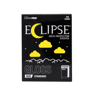 ECLIPSE® グロス スタンダードサイズ DECK PROTECTOR® スリーブ：レモンイエロー - 105枚入り
