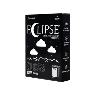 ECLIPSE® グロス スモールサイズ DECK PROTECTOR® スリーブ：アークティックホワイト - 60枚入り