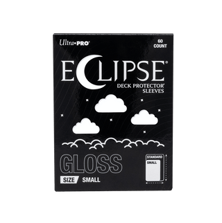 ECLIPSE® グロス スモールサイズ DECK PROTECTOR® スリーブ：アークティックホワイト - 60枚入り