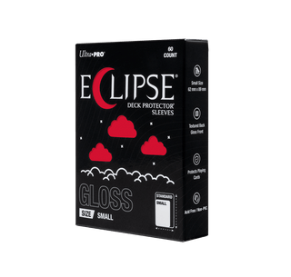 ECLIPSE® グロス スモールサイズ DECK PROTECTOR® スリーブ：アップルレッド - 60枚入り