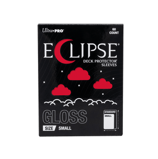 ECLIPSE® グロス スモールサイズ DECK PROTECTOR® スリーブ：アップルレッド - 60枚入り