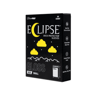 ECLIPSE® グロス スモールサイズ DECK PROTECTOR® スリーブ：レモンイエロー - 60枚入り