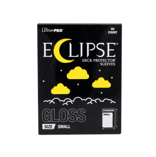 ECLIPSE® グロス スモールサイズ DECK PROTECTOR® スリーブ：レモンイエロー - 60枚入り
