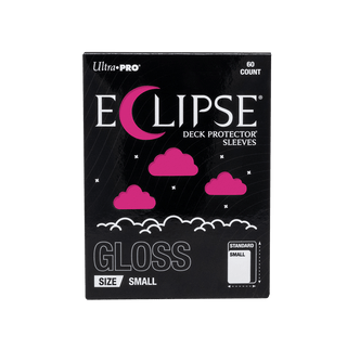 ECLIPSE® グロス スモールサイズ DECK PROTECTOR® スリーブ：ホットピンク - 60枚入り