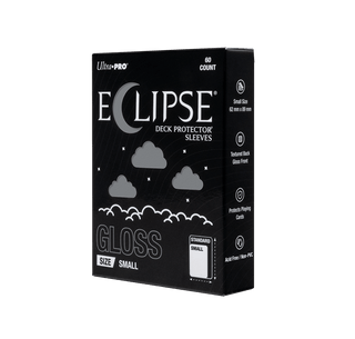 ECLIPSE® グロス スモールサイズ DECK PROTECTOR® スリーブ：スモークグレー - 60枚入り