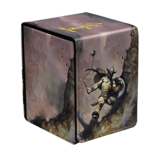 Artist Spotlight: Frank Frazetta「Warrior with Ball and Chain」ALCOVE® FLIP DECK BOX®（テーブルトップゲーム用）
