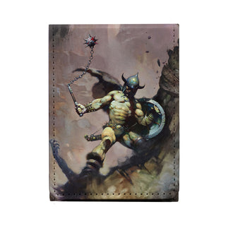 Artist Spotlight: Frank Frazetta「Warrior with Ball and Chain」ALCOVE® FLIP DECK BOX®（テーブルトップゲーム用）