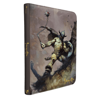 Artist Spotlight: Frank Frazetta「Warrior with Ball and Chain」9ポケット ジッパー付き プレミアム PRO-BINDER®（テーブルトップゲーム用）