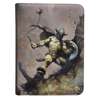 Artist Spotlight: Frank Frazetta「Warrior with Ball and Chain」9ポケット ジッパー付き プレミアム PRO-BINDER®（テーブルトップゲーム用）