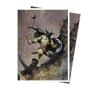Artist Spotlight: Frank Frazetta「Warrior with Ball and Chain」APEX DECK PROTECTOR® スリーブ（テーブルトップゲーム用）