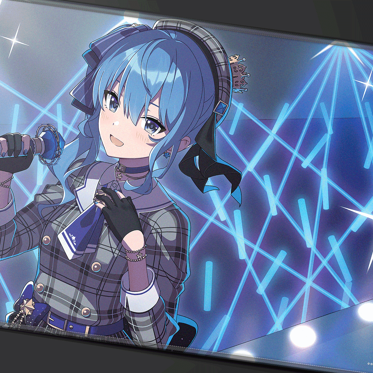星町スイセイ ステッチドプレイマット for hololive OFFICIAL CARD