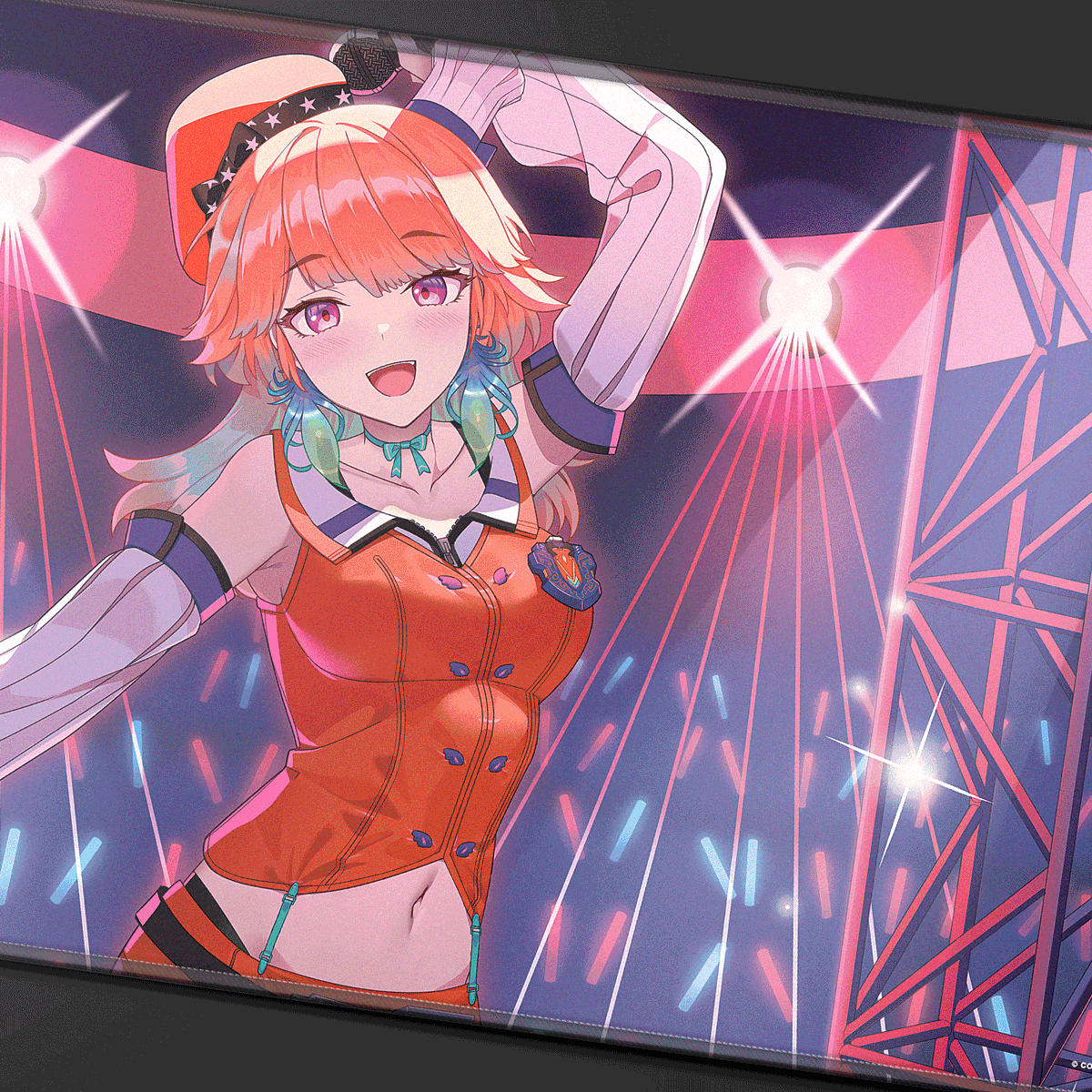高梨キアラ ステッチドプレイマット for hololive OFFICIAL CARD GAME