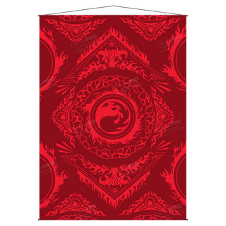 Magic: The Gathering用 Mana 7 マウンテン ウォールスクロール