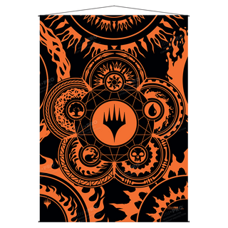 Magic: The Gathering用 Mana 7 カラーホイール ウォールスクロール