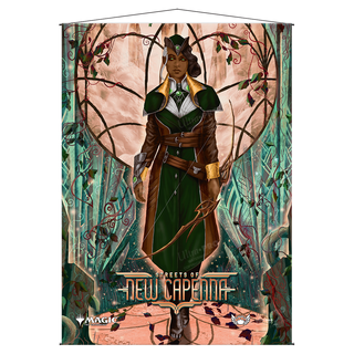 ニューカペナの街並み 『マジック:ザ・ギャザリング』のハントウォールスクロールに描かれたヴィヴィアン