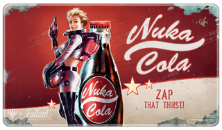 Fallout® Nuka-Cola ピンナップ HOLOFOIL® Standard ゲーミングプレイマット マジック:ザ・ギャザリング用