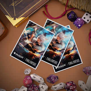 MAGIC: THE GATHERING®—FINAL FANTASY™ Y’shtola Rhulマジック：ザ・ギャザリング用APEXデッキプロテクタースリーブ（105枚入り）