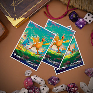 MAGIC: THE GATHERING®—FINAL FANTASY™ Chocoboマジック：ザ・ギャザリング用APEXデッキプロテクタースリーブ（105枚入り）