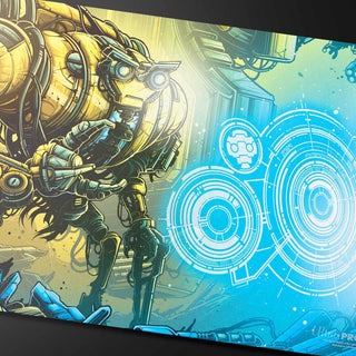 Aetherdrift Mendicant Core、マジック:ザ・ギャザリング用のガイドライトプレイマット