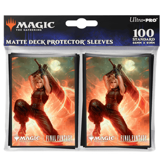 Magic: The Gathering®—FINAL FANTASY™ Cloud, Ex-SOLDIER (Commander) 100ct Deck Protector Sleeves