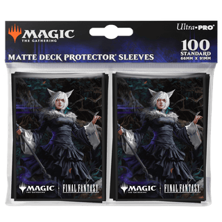 Magic: The Gathering®—FINAL FANTASY™ Y’shtola, Night’s Blessed (Commander) 100ct Deck Protector Sleeves
