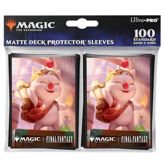 Magic: The Gathering®—FINAL FANTASY™ Stiltzkin, Moogle Merchant 100ct Deck Protector Sleeves